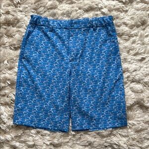Vineyard Vines Blue Patterned Kids Shorts